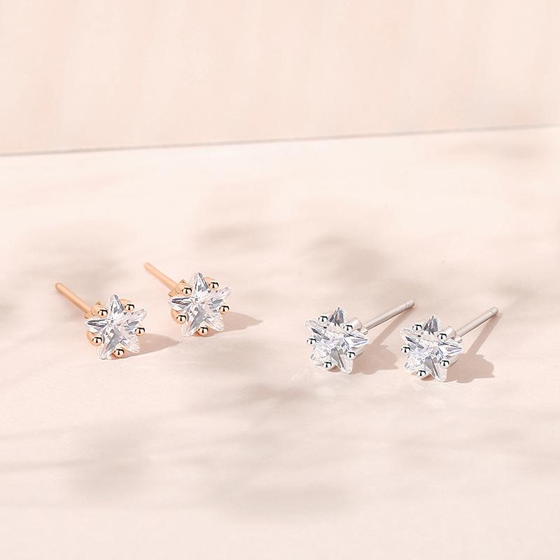 Танциз стерлингового серебра 925 пробы циркон серьги серьги-капли для женщин подарки на свадьбу