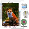 Алмазная вышивка животное лиса 5D DIY Алмазная картина вышивка крестом горный хрусталь