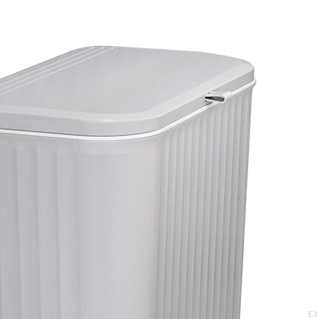 Компактное кухонное мусорное ведро с надежной крышкой для дома и офиса