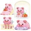 Mini Cute Pig Micro Building Blocks 3D Diamond Model Animals Bricks DIY City Construction Toys for Children Kids Gift