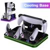 For PS5 Stand Cooling Station With RGB Light Cooling Fan Dual Controllers Charger For PS5 Slim For PS5 Portal Cooling Station