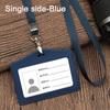 Держатель для пропусков Чехол для ID-карты с шейным шнурком Бейдж Картхолдер Кредитница