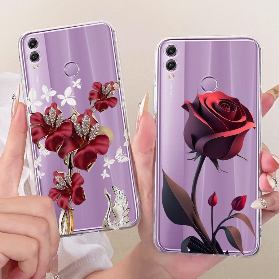 Чехол для Honor 8X Honor8X 8 X Чехол Прозрачный Силиконовый Мягкий Задний Чехол Для Honor View 10 Lite JSN-L22 Чехол для Телефона Защитный Корпус