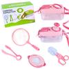 Children'S Insect Observation Box Capture Collector Multifunctional Magnifying Glass Adventure Kindergarten Outdoor Toy