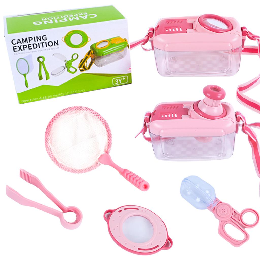 Детский ящик для наблюдения за насекомыми, многофункциональное увеличительное стекло, игрушка для приключений в детском саду на открытом воздухе