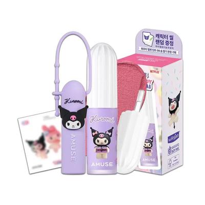 Помадный тинт Powder Velvet, издание My Melody & Kuromi – Оттенок 09 Хлопковая клубника