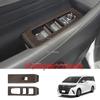 For Toyota Alphard Vellfire 40 Series  2024 ABS Wood Door Handle Window Switch Gear Shift Panel Cover Interior Accessories
