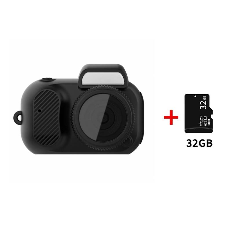 Мини камера с экраном для дома и улицы, спорта, HD 1080p, портативная винтажная очень маленькая видеокамера, видеорегистратор с поддержкой TF-карты