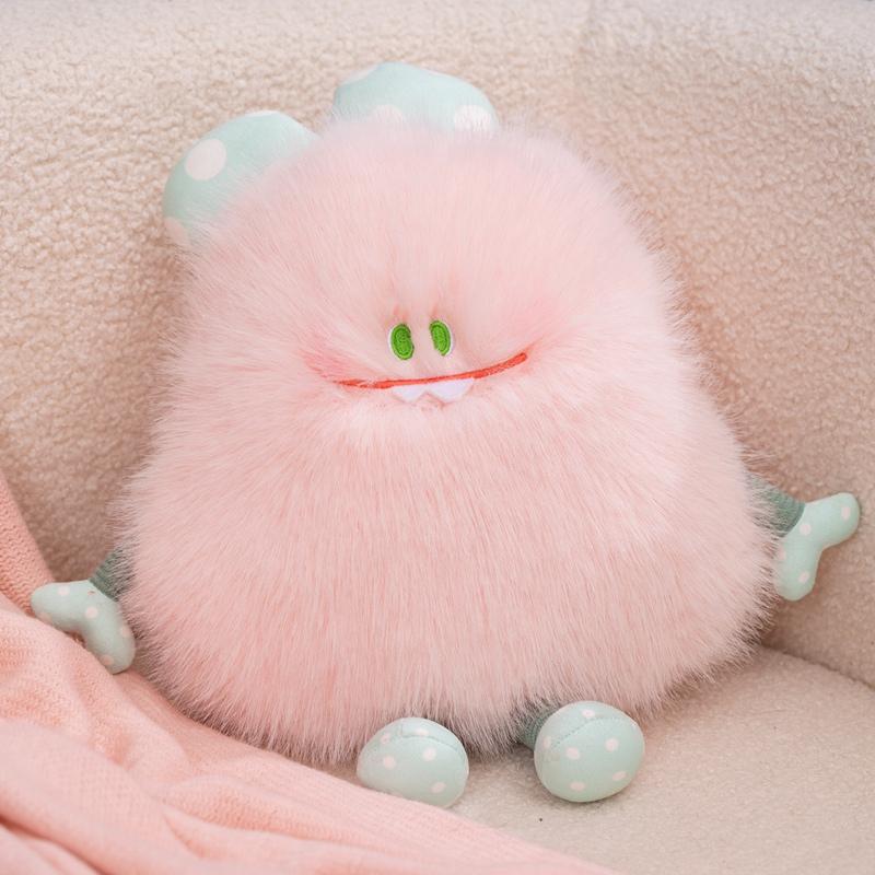 Cute Chubby Alien Monster Plush Dolls Cartoon Pendant Toys Throw Pillows Birthday Gifts For Children Boys Girls