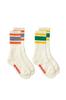 Hokaron Lined Pile Set of 2 Women's Socks, 21.5-24.5cm,