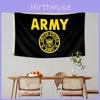United States Army Pattern Printing Flag Polyester Fabric With Silk Screen Printing For Patriot Decor