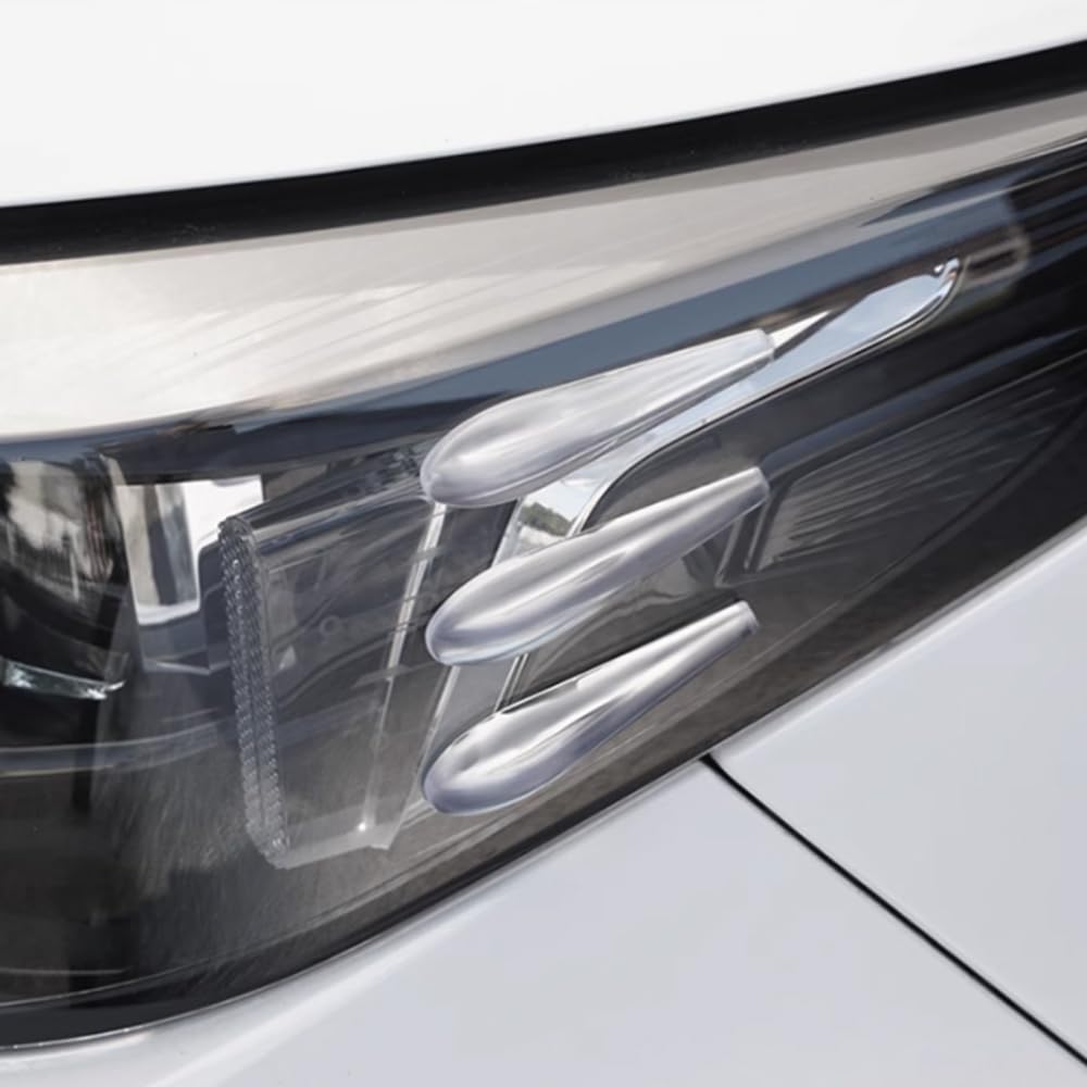 Спойлер генератора вихря YANYULI, 12 шт., противоударные полосы, шумоподавление, защита кузова, клейкая лента, простая установка, автомобильный декор