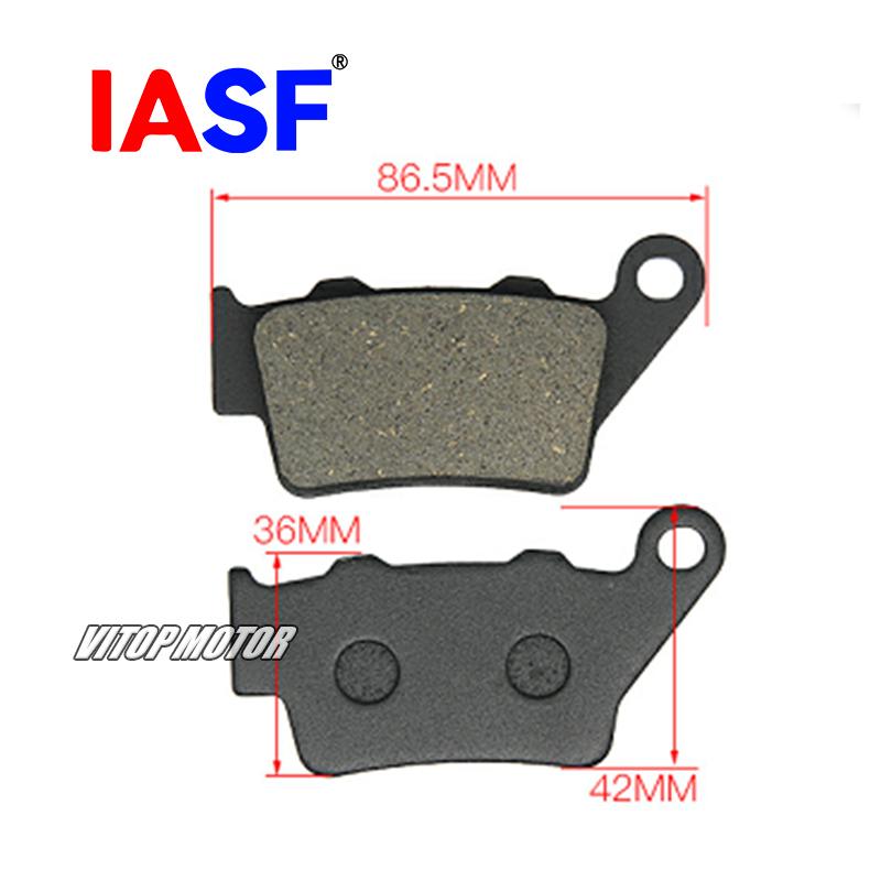 Тормозные колодки мотоцикла IASF для CF MOTO 250 NK 2020 250/300 SR 2021 650 MT 2021 CLX 700 2020-2021 Комплекты задних дисковых тормозных колодок