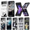 Чехол для телефона JusuKaisen Годжо Сатору для Samsung Galaxy Z Flip7 Flip6 5G Flip5 Flip4 Flip3 ZFlip 7 6 3 4 5 Ударопрочная задняя крышка Ga