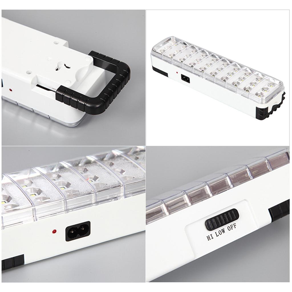 Перезаряжаемый аварийный светильник Супер яркий энергосберегающий настенный домашний светодиодный светильник на открытом воздухе