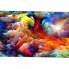 5D DIY Алмазная вышивка Абстрактная психоделическая туманность Космическое облако, Алмазная картина Вышивка крестом