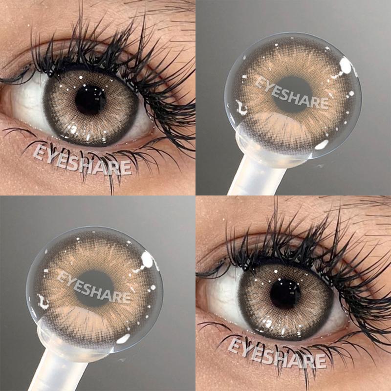 1pair Color Pupils for Eyes Brown Color Contact Lenes Green Eye Lenses Blue Eye Contacts High Quality Gray Soft Lenses