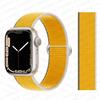 2 шт. Ремешки Для Apple Watch Band 44 мм 40 мм 45 мм 46 мм 42 мм 49 мм 41 мм Нейлоновый петлевой браслет iwatch Серия 10 9 8 7 6 5 3 se ultra 2