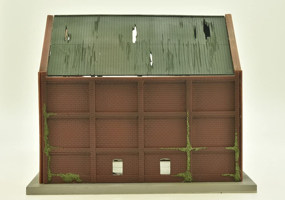 TOMYTEC DioColle Combat Series DCM12 Decayed Warehouse Plastic Model 313779 1/144 Pre-painted