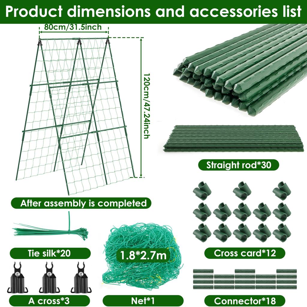 Plant Trellis A Frame Cucumber Trellis Plant Stakes Climbing Frame Garden Plant Climbing Frame Plants Tomato Vegetable Climbing