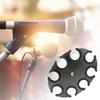 Multi Microphone Holder Organiser Round Shape Mic Storage Stand Tray Equipped with Silicone Sleeve & Mounting Screw