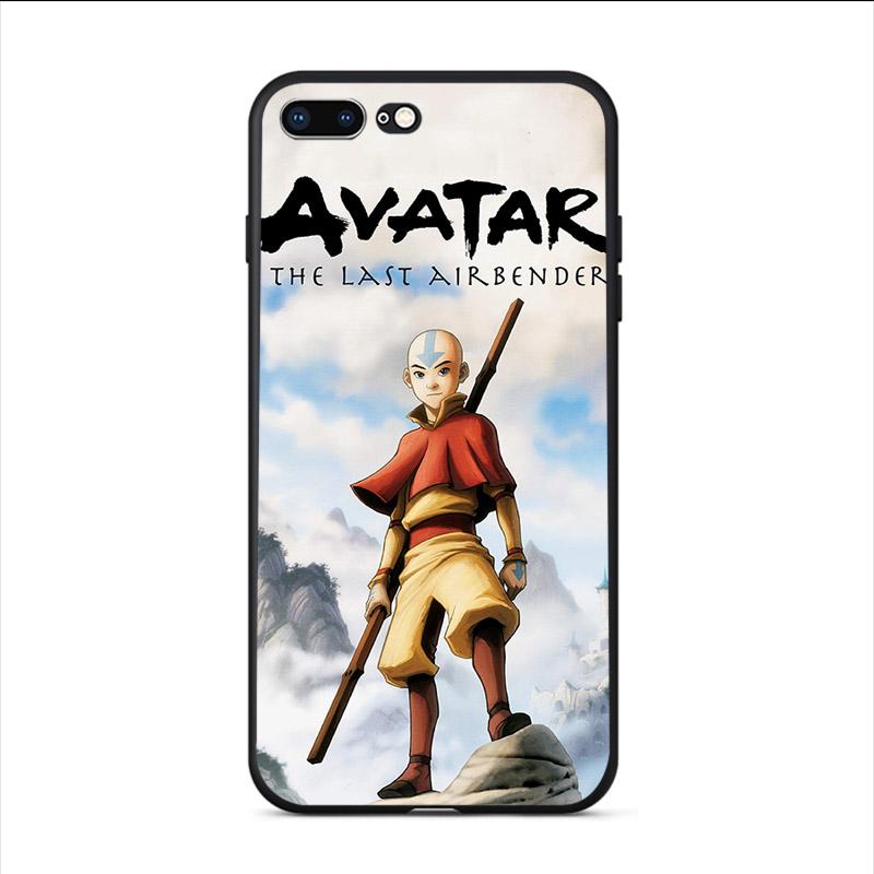 Anime Avatar The Last Airbender Phone Case For Iphone XS 11 12 Mini 13 Pro Max Mobile Shell 6S 7 8 Plus 5 XR 10 SE X Hard Cover