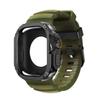 Силиконовый ремешок+Чехол из ТПУ и ПК для Apple Watch Ultra 3 2 1 49 мм для iWatch Серии 11 10 46 мм ремешок для Iwatch 9 8 7 6 5 4 45мм 44мм