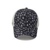 Graffiti Print Mesh Trucker Hat for Men Women, Breathable Adjustable Baseball Cap