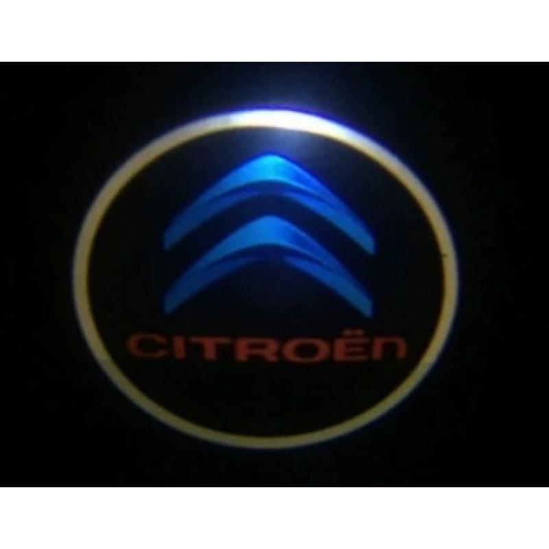 Светодиодные проекторы в двери Citroen C-Quatre/C5/C6