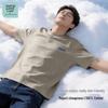 JEANSWEST LIFE Мужская летняя свободная футболка из чистого хлопка 2026