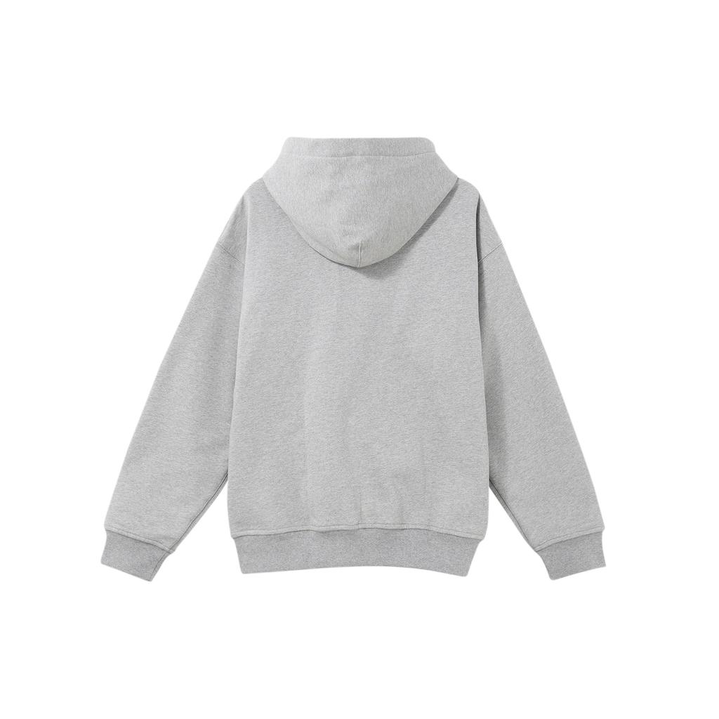 Nike Solid Color Hooded Pullover Long Sleeve Sweatshirt Men Tops Grey FN3348-063