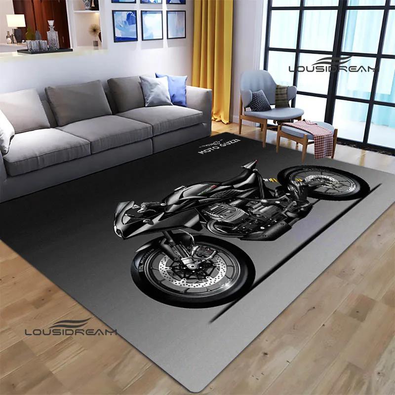 3D ковер с принтом мотоцикла Guzzi Нескользящий ковер Модный ковер-мат для йоги для спальни уличный ковер декор спальни подарок на день рождения