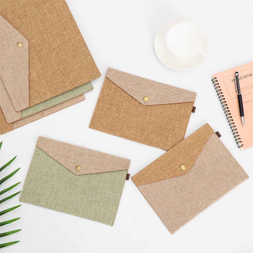 Supply Simple Portable Organizer File Folder Document Bag Canvas Felt File Briefcase Paper Holder