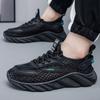 2025 Autumn New Breathable Mesh Shoes Casual Men's Shoes Korean Version Men's Sports Shoes Trendy Fashion Mesh Shoes