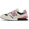 NB 446 Comfortable Daily Mesh Low-Top Running Shoes Unisex Sneaker Off-White Pink U446GC1
