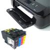 Pack Replacement Ink Cartridges Leak Proof Seal ABS Material Printer Supplies