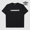Umbro Свежая футболка с большим принтом Ur121srs12 Чёрная