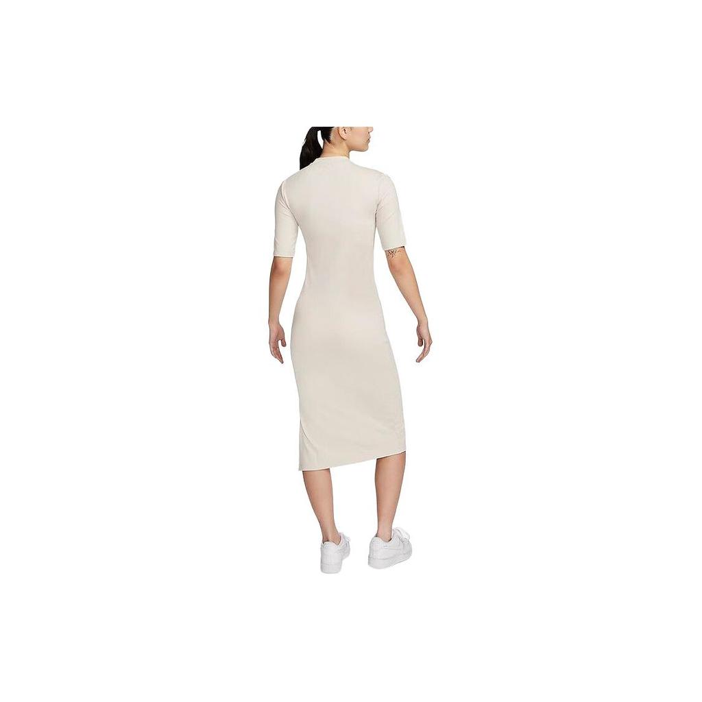 Nike Short Sleeved Dress Women's Khaki DV7879-104
