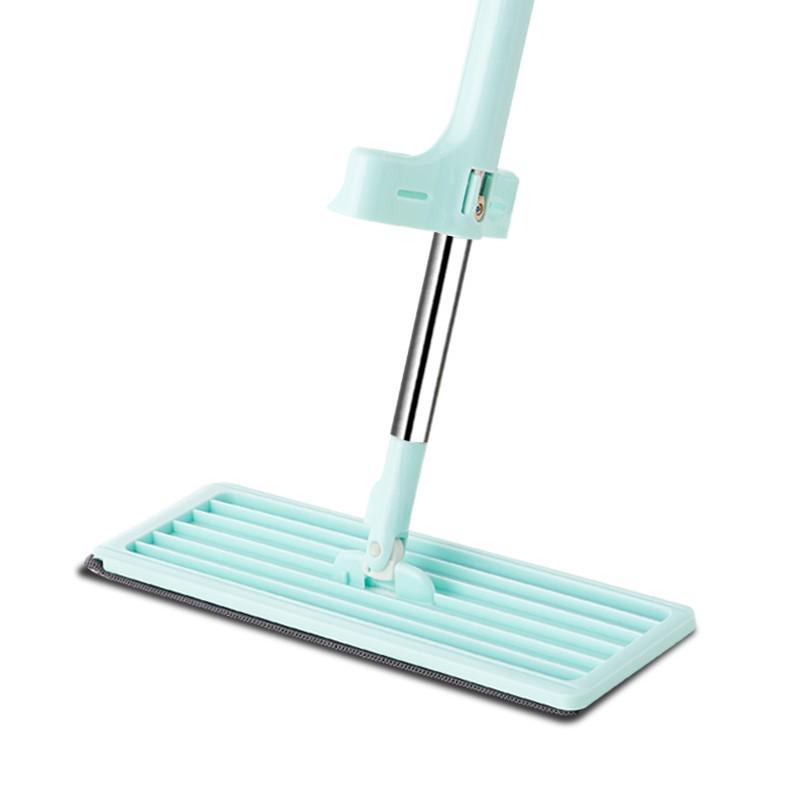 Усовершенствованная вращающаяся плоская швабра с функцией отжима для домашней уборки