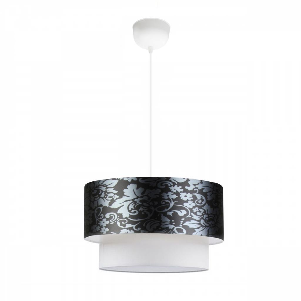 Black Silver Cake Pendant Lamp PVC Material Bedroom Living Room Living Room Chandelier