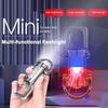 with Red&Blue Light Keychain Flashlights Mini Work Light Durable LED Torch  for Searching Hiking
