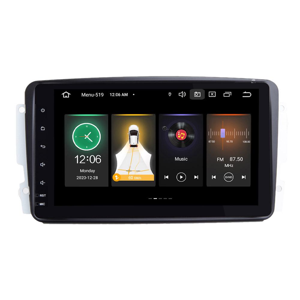 Mercedes-Benz W209/W203/W168/463 Система GPS-навигации и CarPlay с камерой заднего вида и Bluetooth