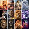 Diamond Painting 5D Lion Rhinestones Art Diamond Embroidery Cross Stitch Animals Handwork Hobby Gift Home Decor