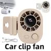 Mini Portable Fan with Clip, Clip-on Cooling Fan with Adjustable Wind and Rechargeable for Office, Camping, Travel, Sports