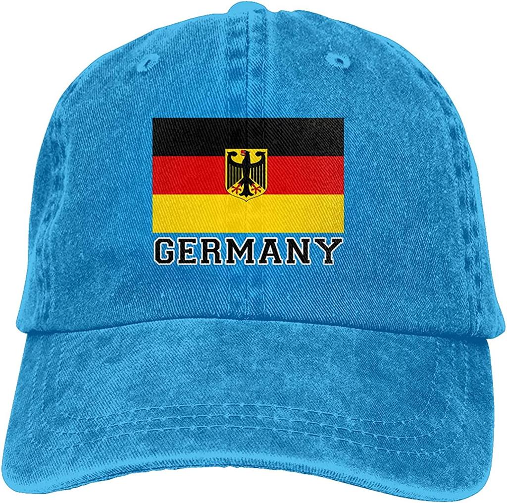 Немецкий флаг унисекс модная ковбойская шляпа хлопковая регулируемая бейсболка