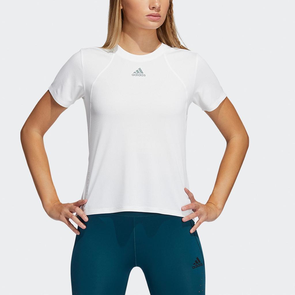 adidas Women's AEROREADY Training Short Sleeve T-Shirt White H20748