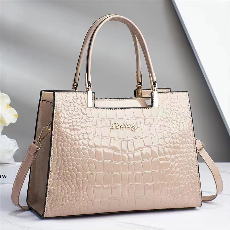 Yogodlns Women Patent Leather Handbag Fashion Satchel Bag Stylish Luxury Design Large Capacity Top Handle Shoulder Crossbody Bags