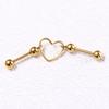 Party Lady Fashion Design Ear Bone Stud Korean Style Earring Women Earring Piercing Heart Earring