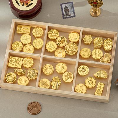 Новый Ретро Европейский FlowerFire Краска Печать Сургучная Печать Штамп Головка Для DIY Конверт Письмо Свадебные Приглашения Подарочная Упаковка