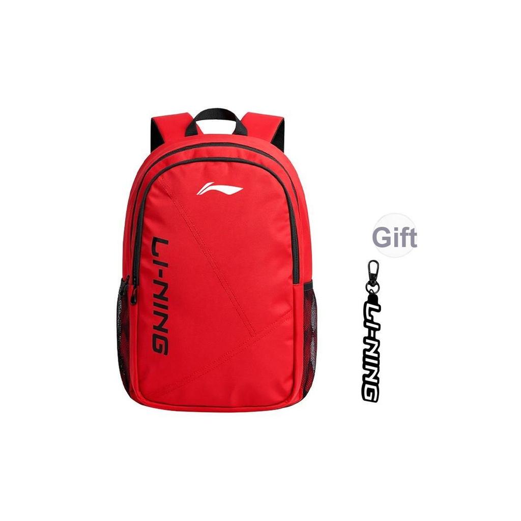 Li-Ning Large Capacity Travel Commuter Trendy Polyester Backpack Unisex Backpack YBSV203
